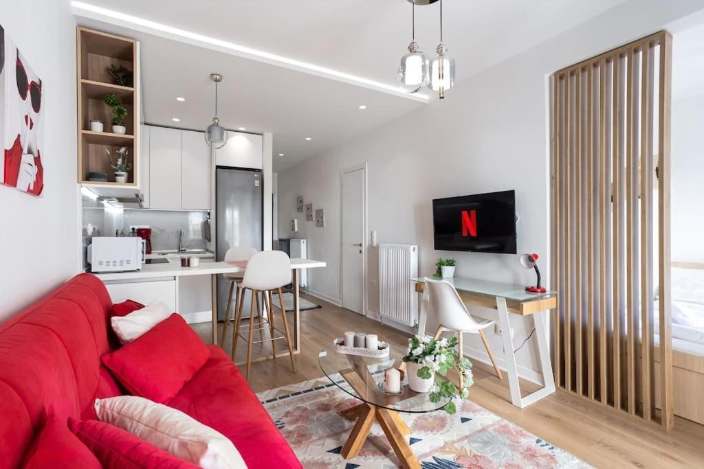 Red Velvet Apt Near City Centre Thessaloníki Eksteriør bilde